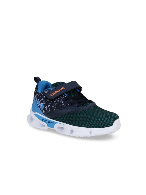 

Campus Unisex Kids Navy Blue Mesh Running Shoes
