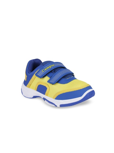 

Campus Unisex Kids Blue Mesh Running Shoes