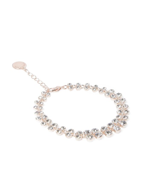 

Forever New Gold-Toned Astrid Double Stone Bracelet