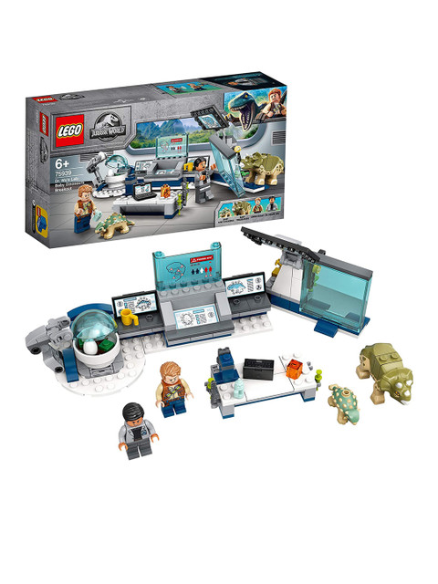

LEGO Kids Grey & Blue Dr Wu's Lab Baby Dinosaurs Breakout
