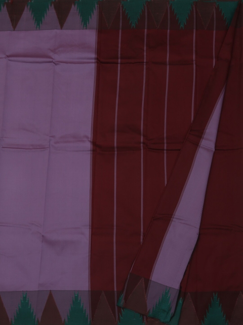 

Pothys Lavender & Maroon Art Silk Striped Saree