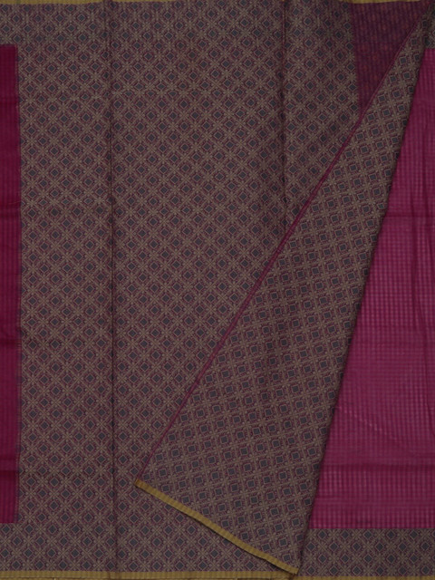 

Pothys Violet Woven Design Jute Cotton Saree