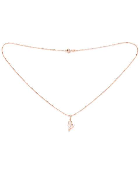 

Globus Rose Gold Plated Necklace
