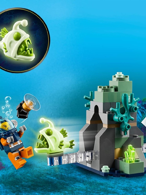 

LEGO Kids Yellow & Green Ocean Exploration Submarine