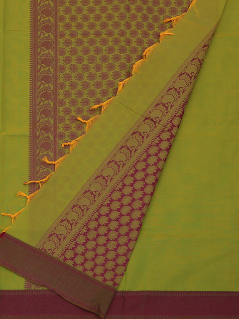 

Pothys Green Printed Pure Cotton Saree