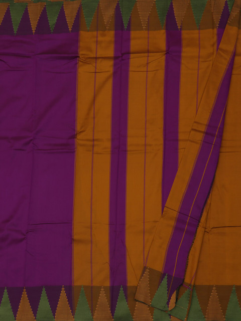 

Pothys Violet & Orange Art Silk Woven Design Saree