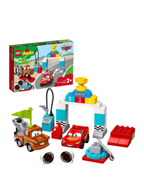

LEGO Kids Red & Blue Lightning McQueen's Race Day