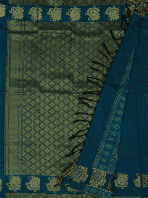 

Pothys Blue Woven Design Art Silk Saree
