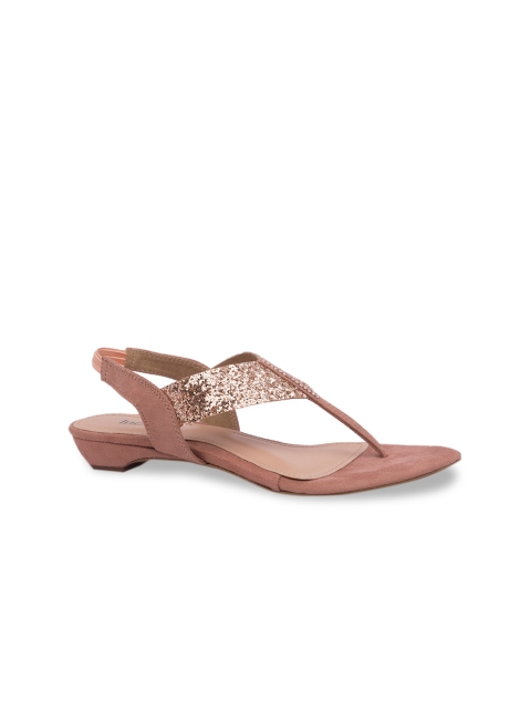 

Inc 5 Women Pink Embellished Block Heels