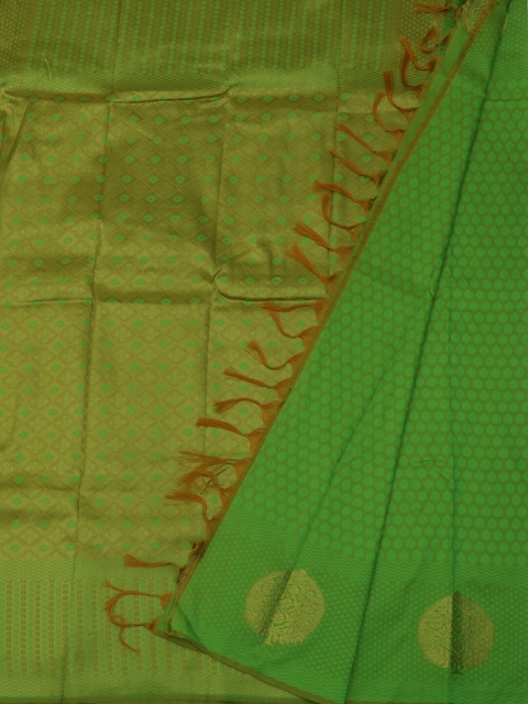 Pothys Green Woven Design Art Silk Saree