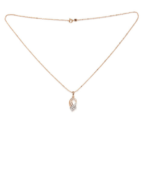 

Globus Gold-Toned Necklace, Rose gold