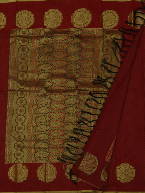

Pothys Maroon Woven Design Saree