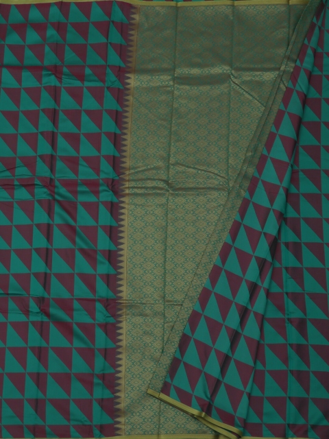 

Pothys Green Printed Art Silk Saree