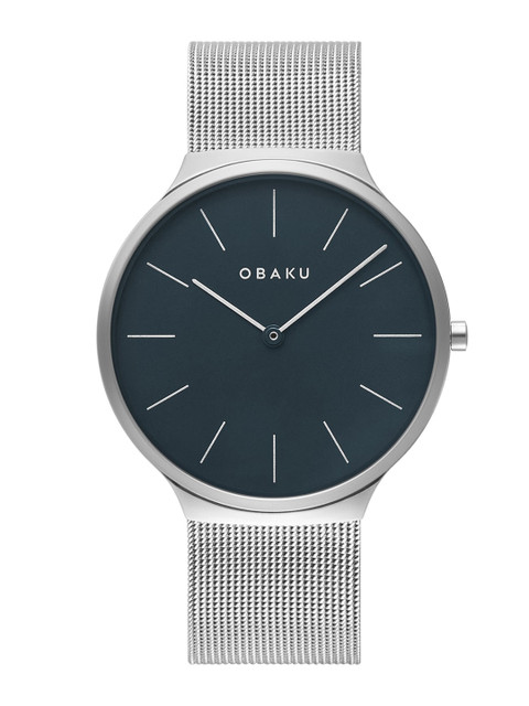 

Obaku Men Teal Analogue Watch