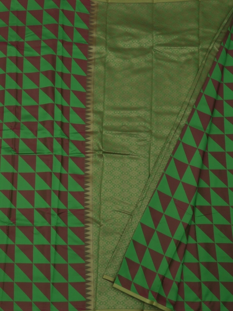 

Pothys Green Printed Art Silk Saree