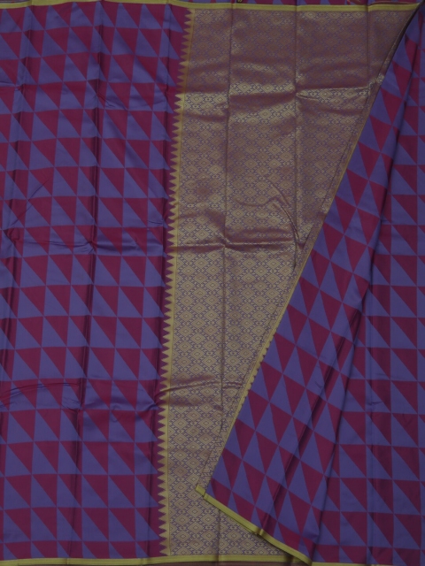 

Pothys Lavender Printed Art Silk Saree