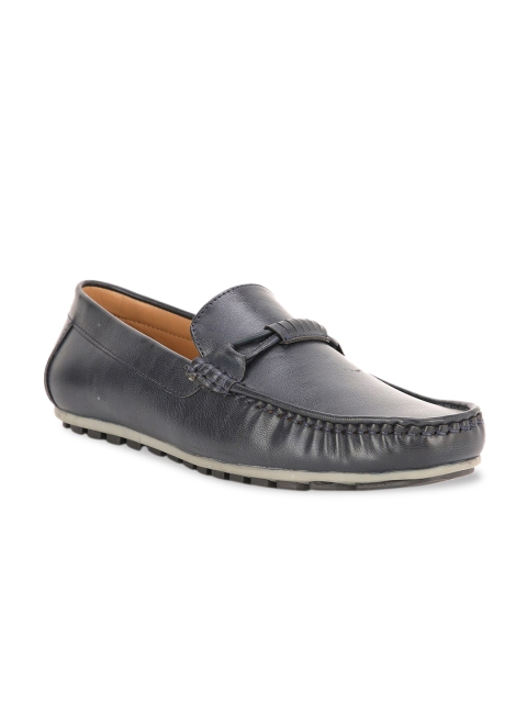 

CASOR Men Navy Blue Loafers