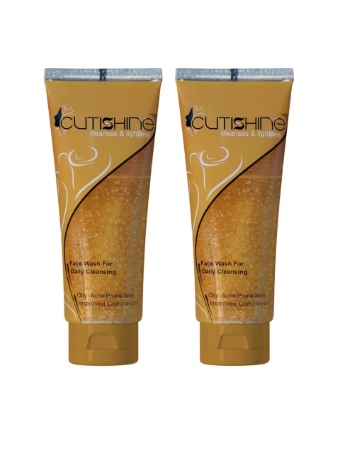 

CUTISHINE Unisex Anti Acne Face Wash Combo 140 gm, Brown