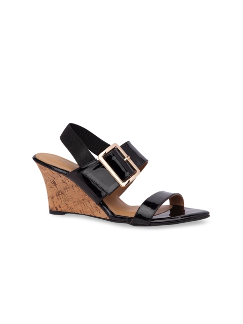 

Inc 5 Women Black Solid Sandals