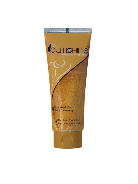 

CUTISHINE Anti Acne Face Wash 70 ml, Yellow
