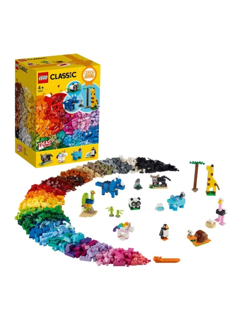 

LEGO Unisex Kids Multicolored Bricks and Animals, Multi