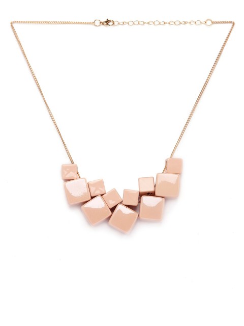 

Globus Gold-Plated Pink Necklace