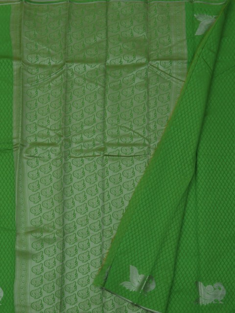 

Pothys Green Woven Design Art Silk Saree