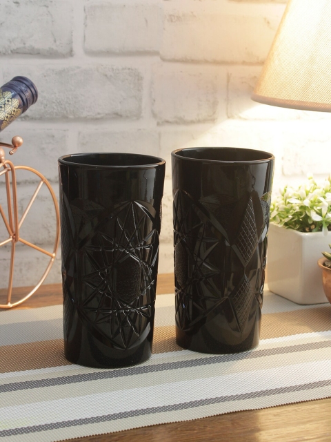 

Uniglass Set of 6 Black Cocktail Tumblers 450ml