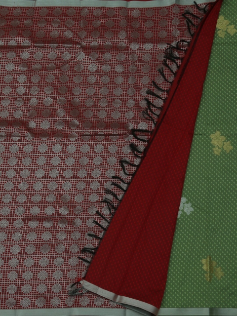 

Pothys Green Woven Design Art Silk Saree