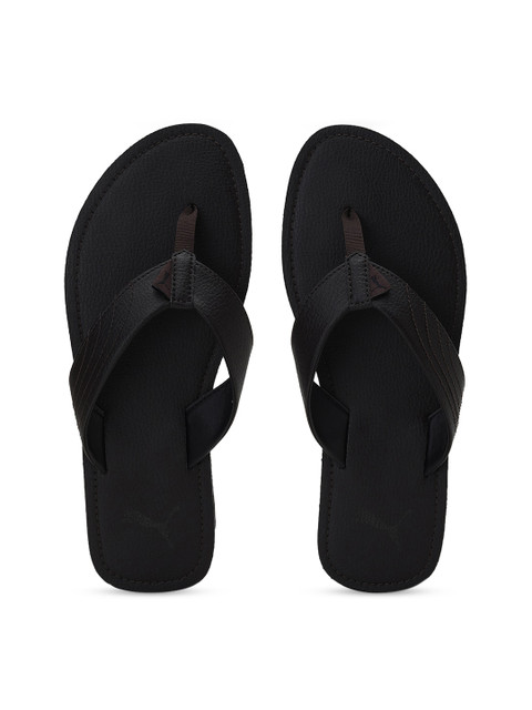 

Puma Men Brown Solid Thong Shred IDP Flip-Flops