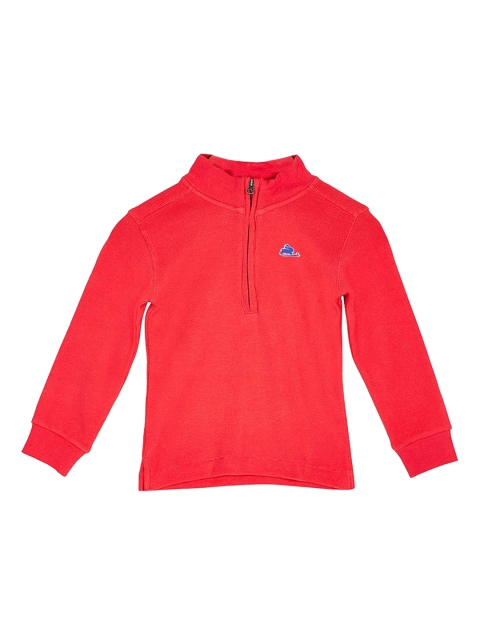 

Cherry Crumble Unisex Kids Red Solid Sweatshirt