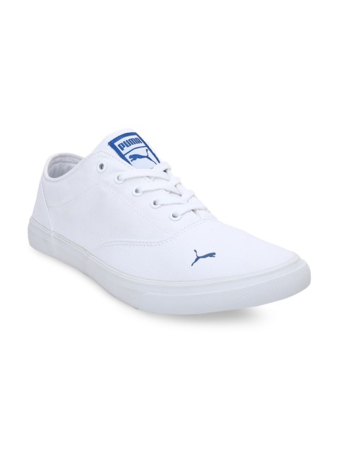 

Puma Men White Icon Solid Sneakers