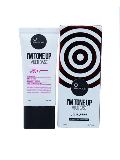 

SUNTIQUE Black I'M TONE UP MULTIBASE Sunscreen 50 ml