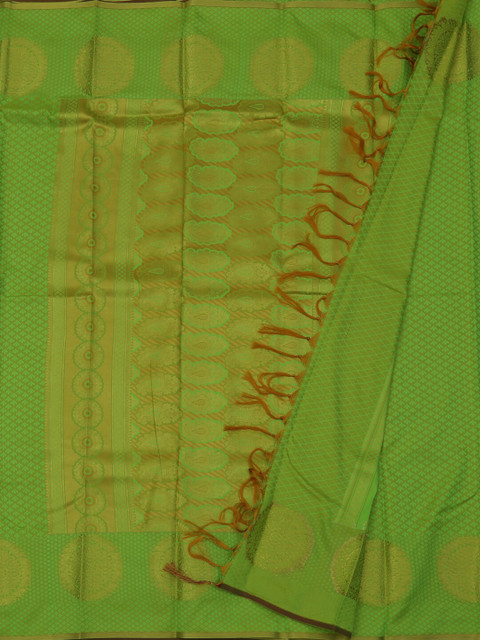 

Pothys Green Woven Design Art Silk Saree