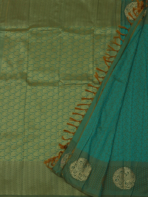 

Pothys Green Woven Design Art Silk Saree