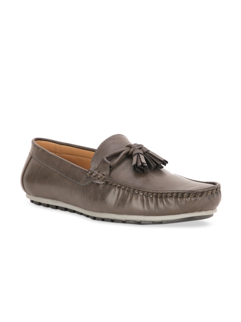 

CASOR Men Olive Green Loafers