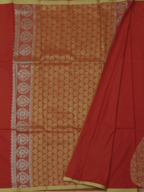 

Pothys Rust Woven Design Art Silk Saree