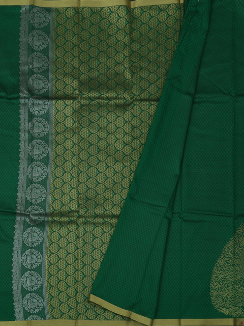 

Pothys Green Woven Design Art Silk Saree