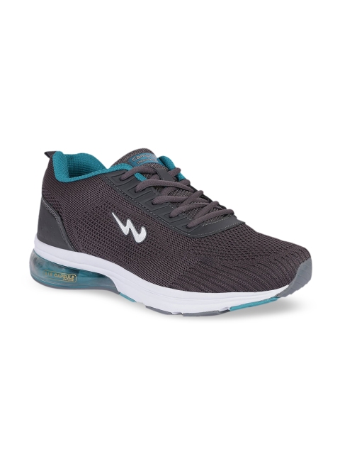 

Campus Men Grey Melange Mesh Running Shoes