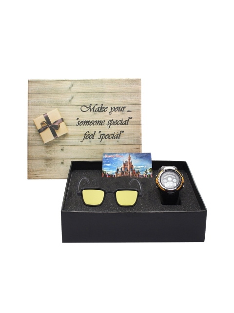 

Fantasy World Kids Watch & Sunglass Gift Set, Black