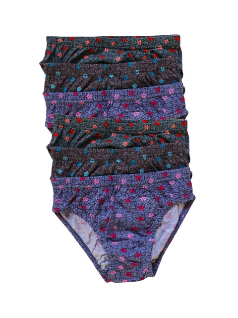 

Red Rose Girls Pack Of 6 Assorted Basic Briefs BABY-66-28