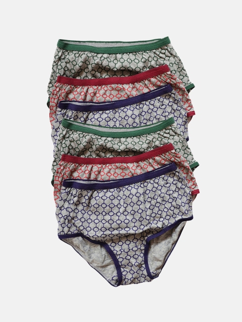 

Red Rose Girls Pack Of 6 Assorted Basic Briefs BABY-26-28
