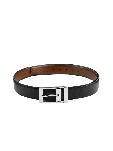 

WINSOME DEAL Men Black Solid Belt