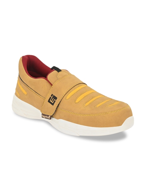 

Eego Italy Men Yellow & Beige Trekking Shoes