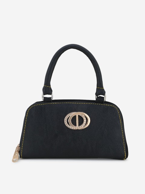 

Element Cart Black Solid Purse Clutches