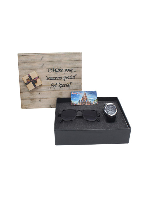 

Fantasy World Kids Sunglasses & Watch Gift Set, Black