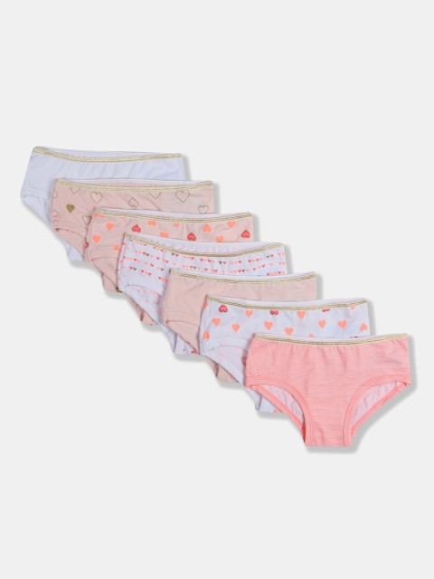 

The Childrens Place Girls Pack Of 7 Assorted Basic Briefs 3008639PE