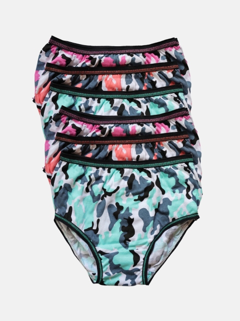

Red Rose Girls Pack of 6 Assorted Basic Briefs BABY-47-28