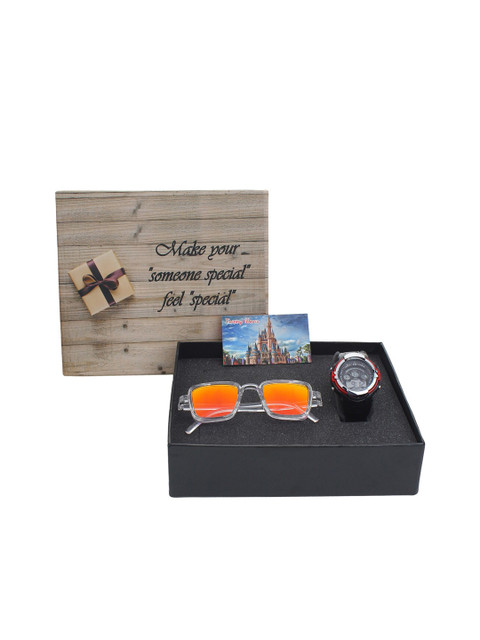 

Fantasy World Kids Sunglasses & Watch Gift Set, Black