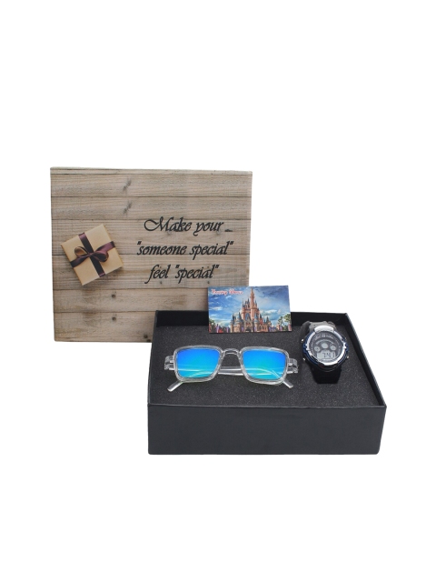 

Fantasy World Kids Watch & Sunglass Gift Set, Black